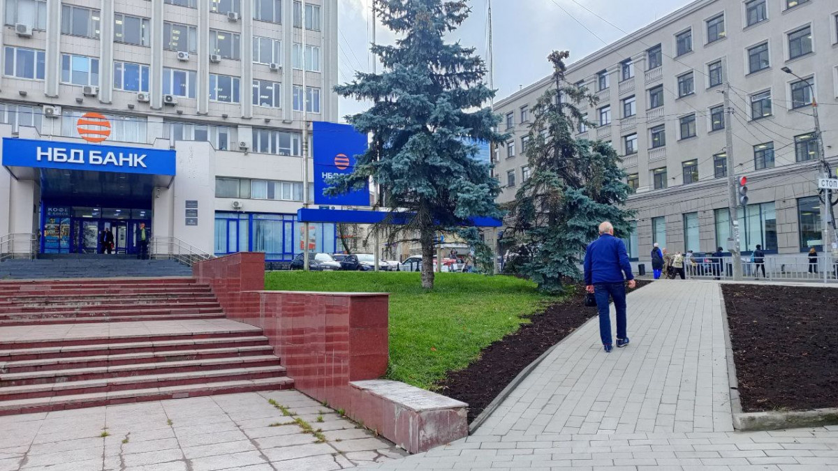    Тротуар появился в результате благоустройства