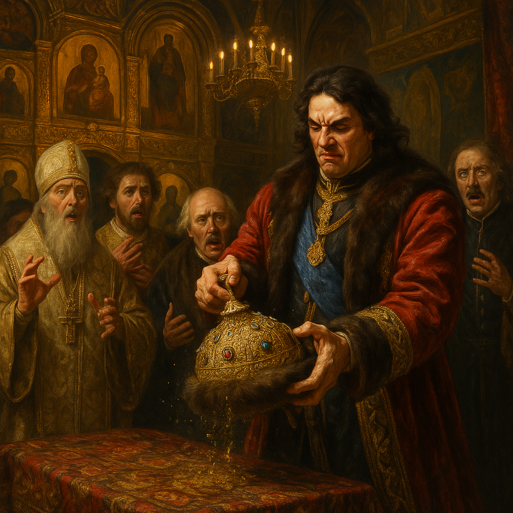 Шапка Мономаха: как Петр I обезглавил Россию