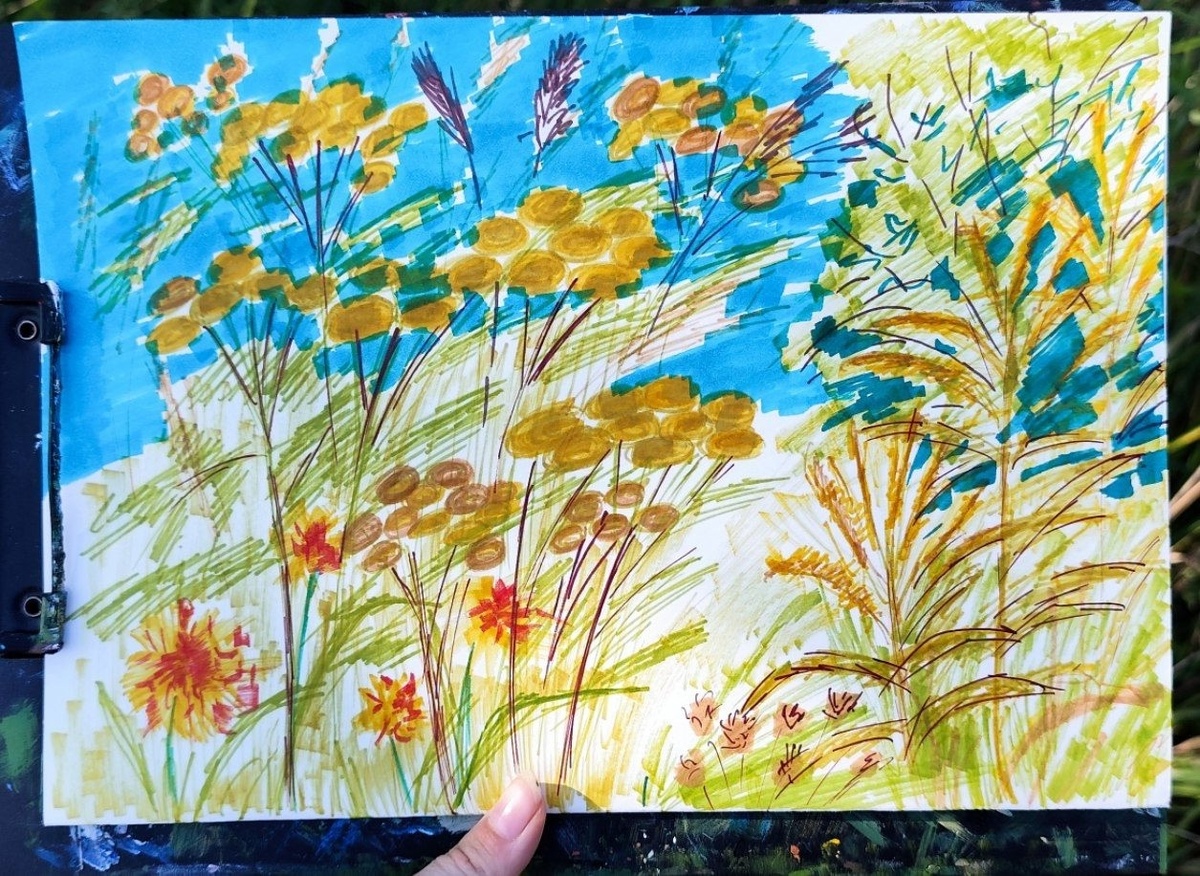 Ветер в траве и воздухе