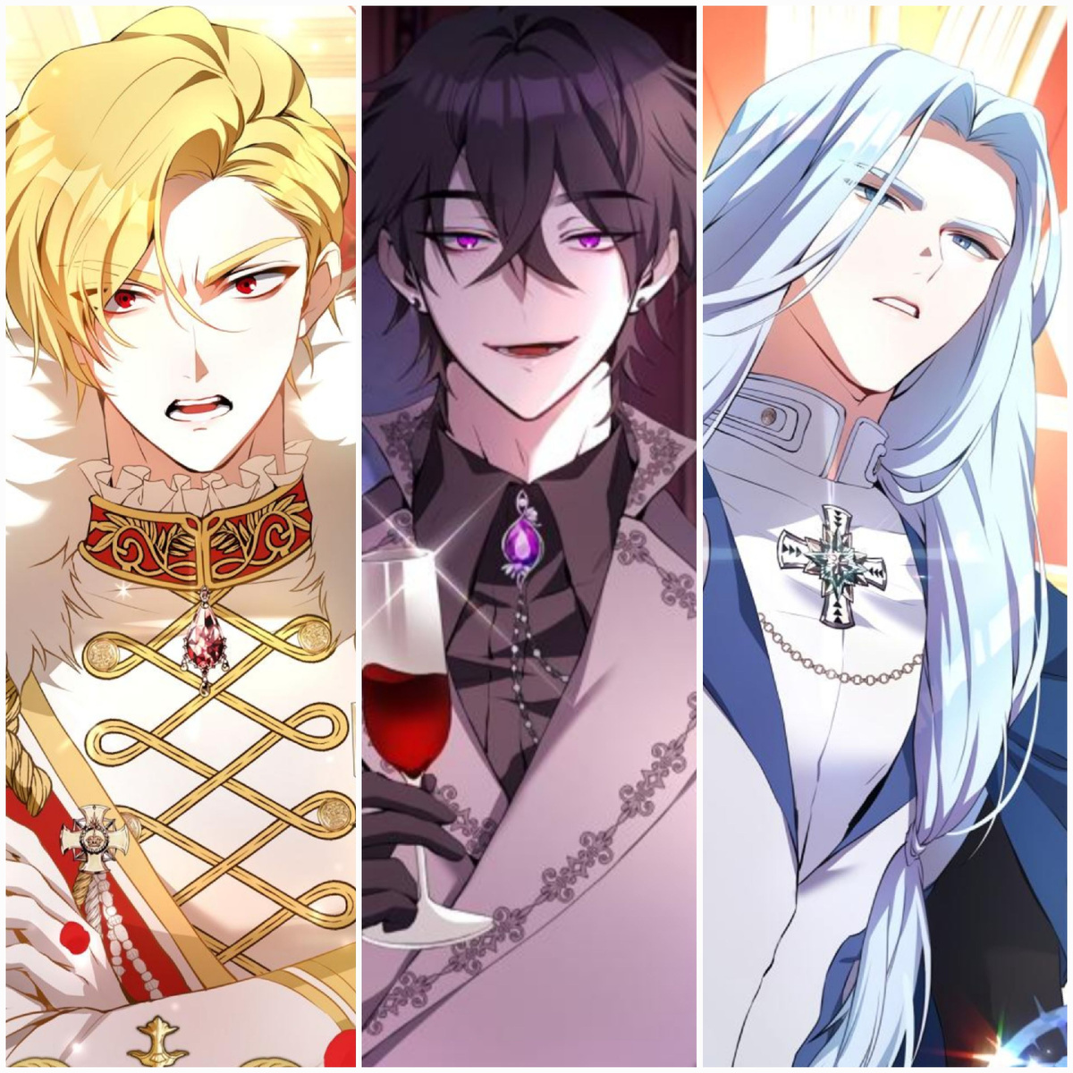 Лукас, Беньямин и Константин 