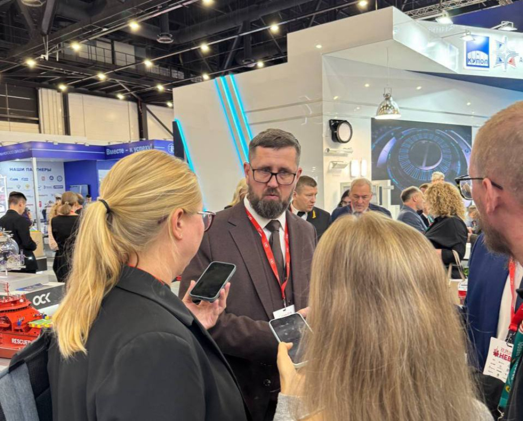 Временно исполняющий обязанности генерального директора "Северной верфи" ОСК Василий Волегов / Фото: "Северная верфь"  📷
