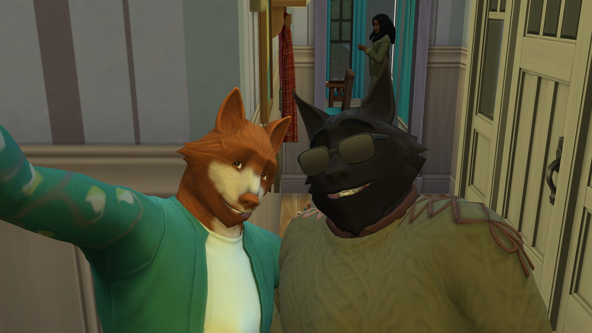 Здесь вы можете видеть кусочек жизни моих оборотней) 