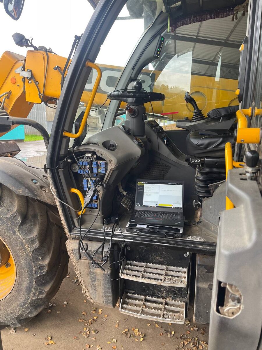 Отключение мочевины AdBlue на погрузчике JCB 5XC (ТракСистемс)