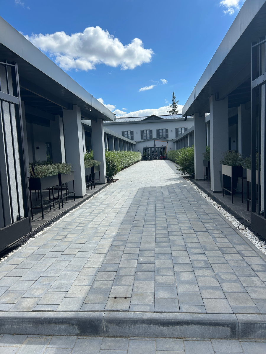 Фото автора. Внутренний дворик гостиницы