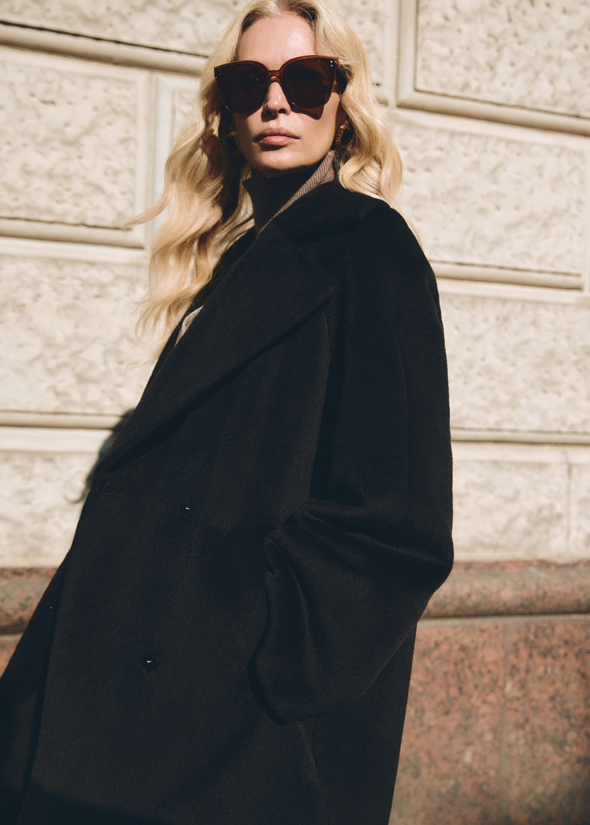 Пальто из шерсти с мембраной и утеплённой спинкой (Артикул: 1016086r90099) на pompa.ru