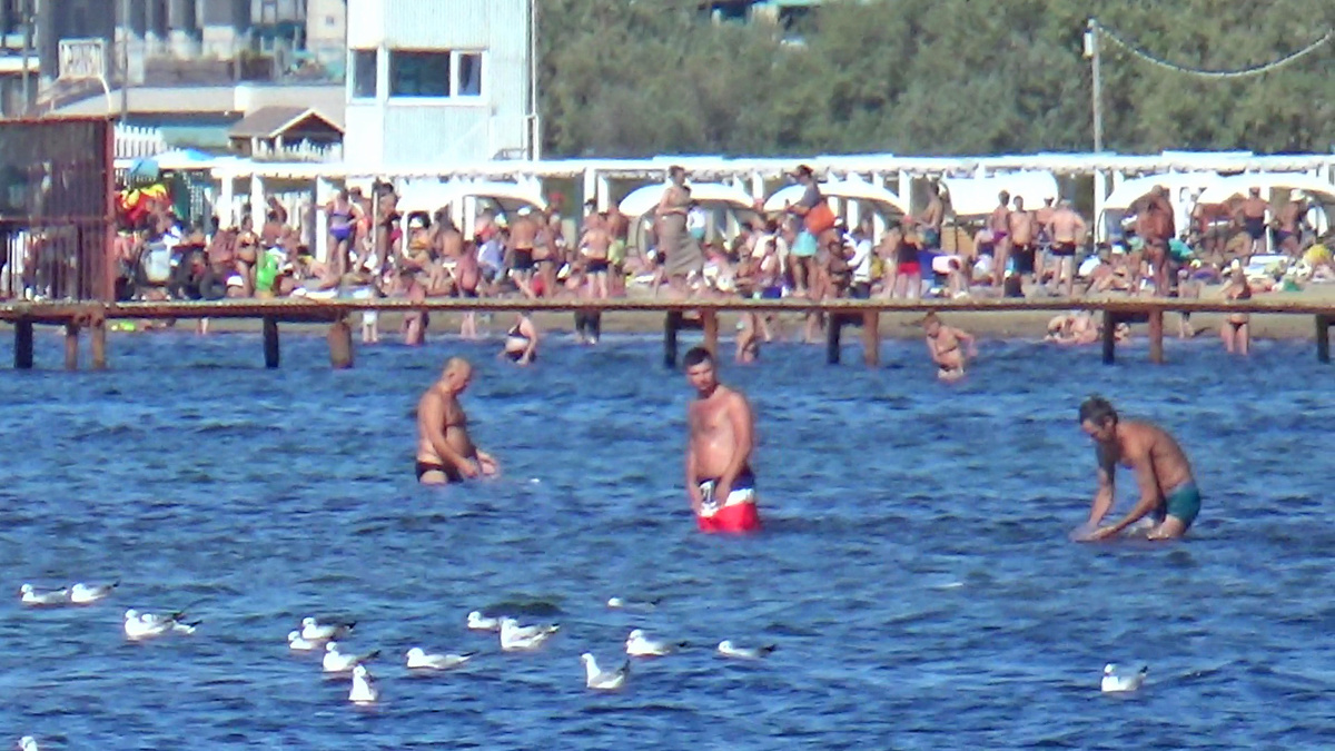 Море в Анапе 24 сентября 2025