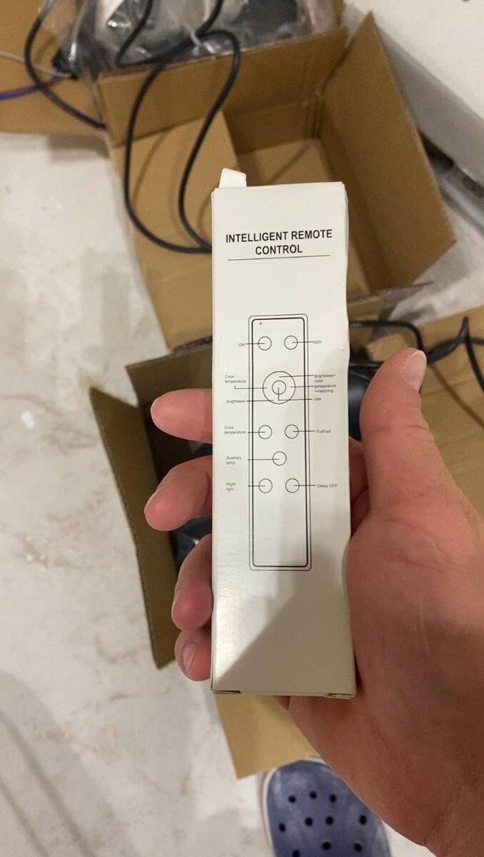 Три пульта для 3х люстр