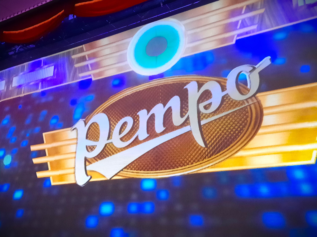 Видео-занавес сцены в концертном зале Театра эстрады