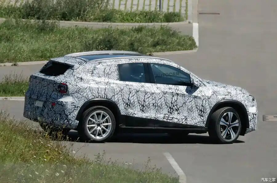 Шпионские фотографии GLA третьего поколения