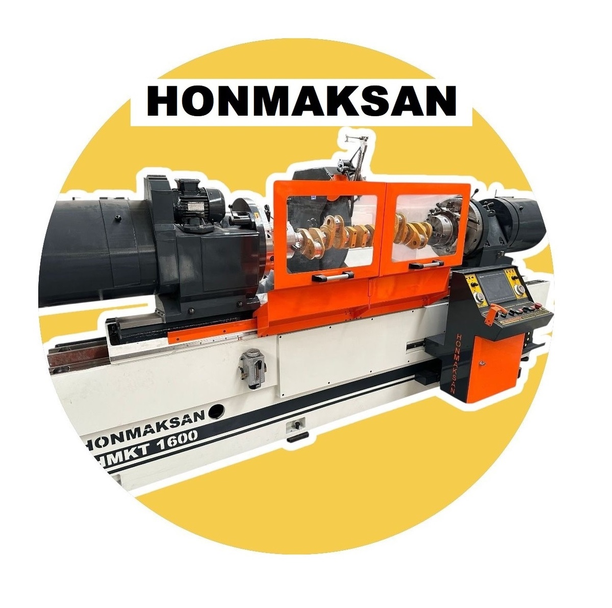 станок для шлифовки коленчатого вала || шлифовальная машина для коленвала автоматическая || HONMAKSAN - Crankshaft Grinding Machine