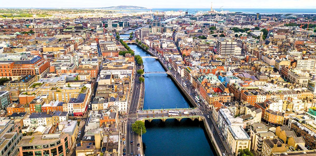 Дублин, столица Ирландии
