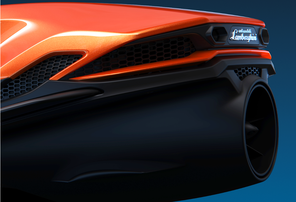 Силуэт Lamborghini