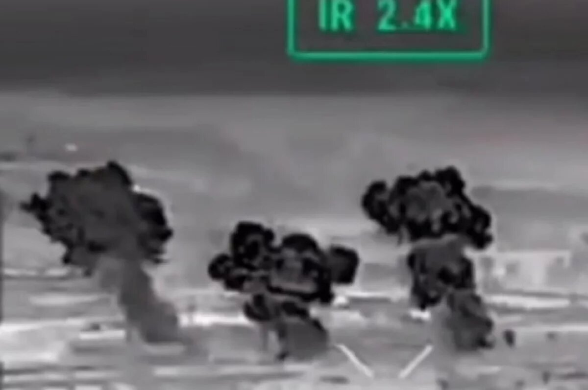    Бомбы разнесли пункт дислокации боевиков ВСУ в Купянске