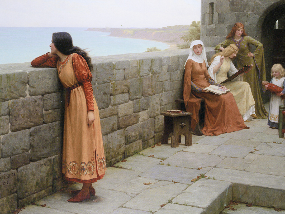 «Пленница», Эдмунд Лейтон, 1912 год.