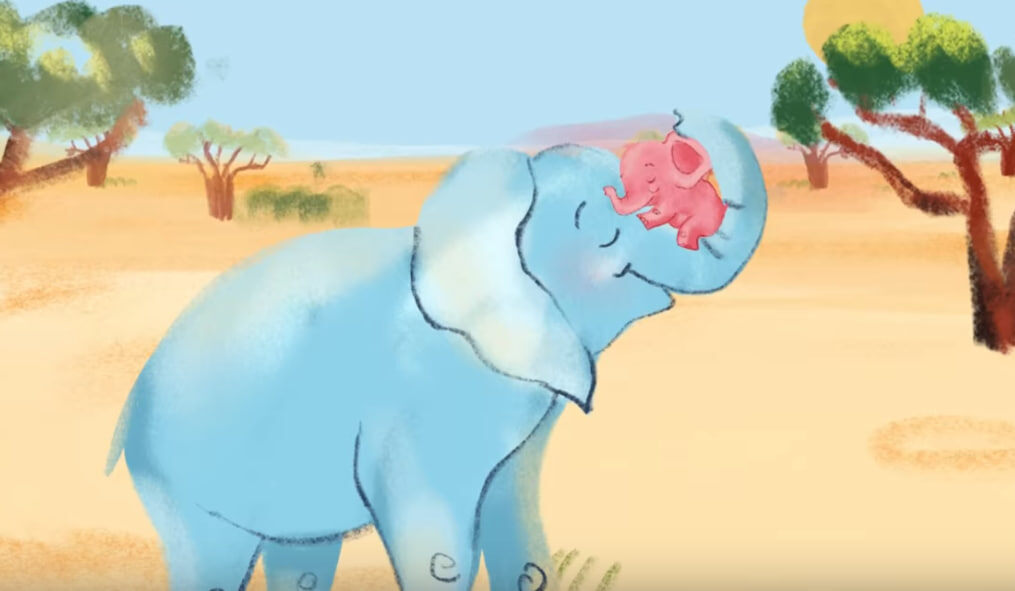 В саванновом детском саду Обнимашка учился дружить, находить общий язык с другими ребятами-зверятами, выходить из непростых ситуаций