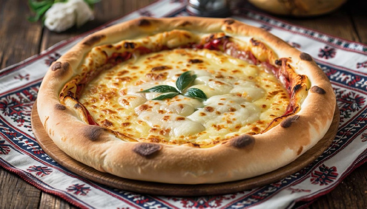 Круглый имеретинский хачапури