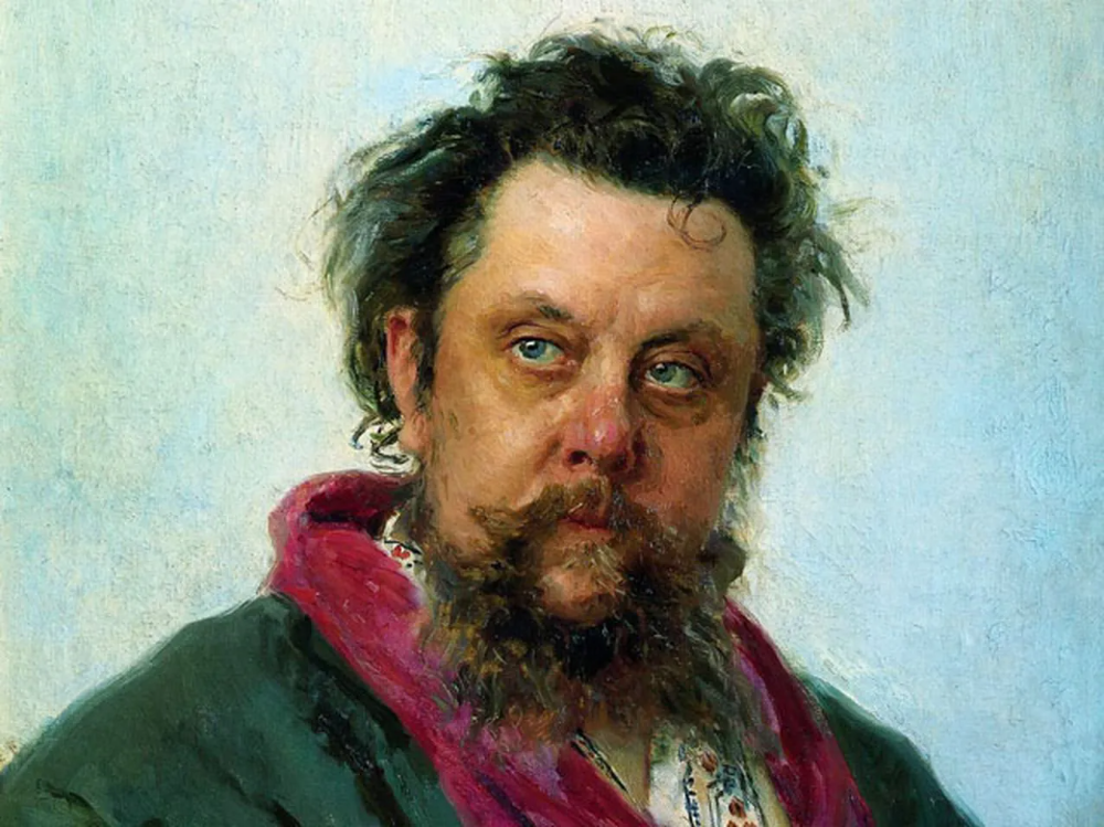 Портрет М. П. Мусоргского. Худ. Илья Репин. Фото с сайта: https://ru.pinterest.com/pin/751819731584903877/