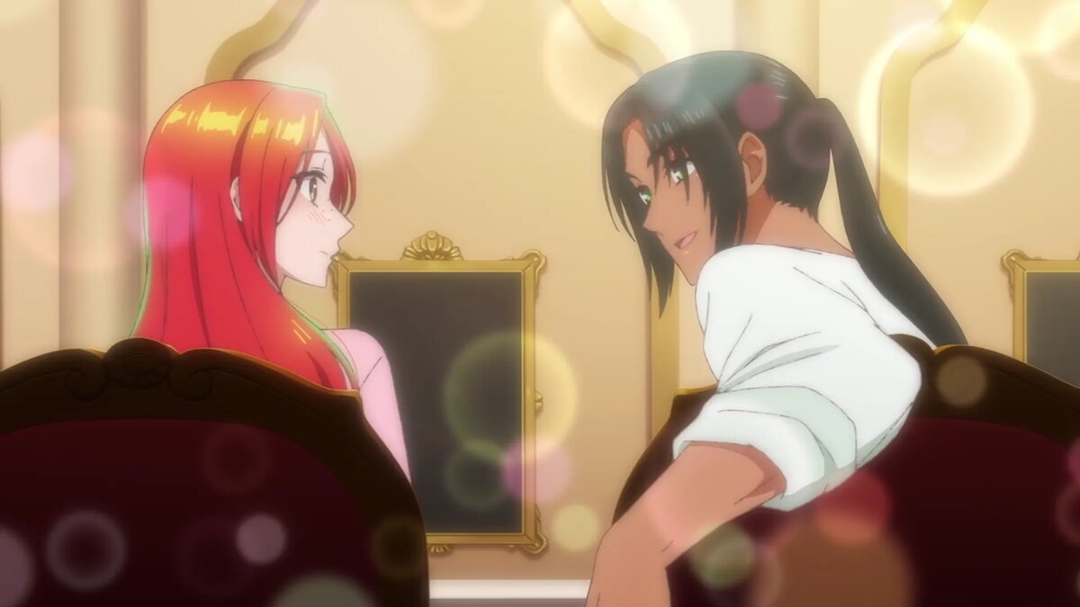 Кадр из аниме «За небрежной молодой девушкой ухаживает бывший жених её сестры»   📷