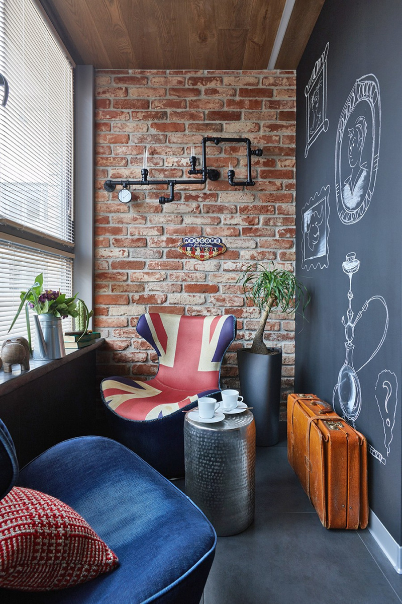 Проект интерьера «Лофт Мельниково», дизайнер Ольга Райская