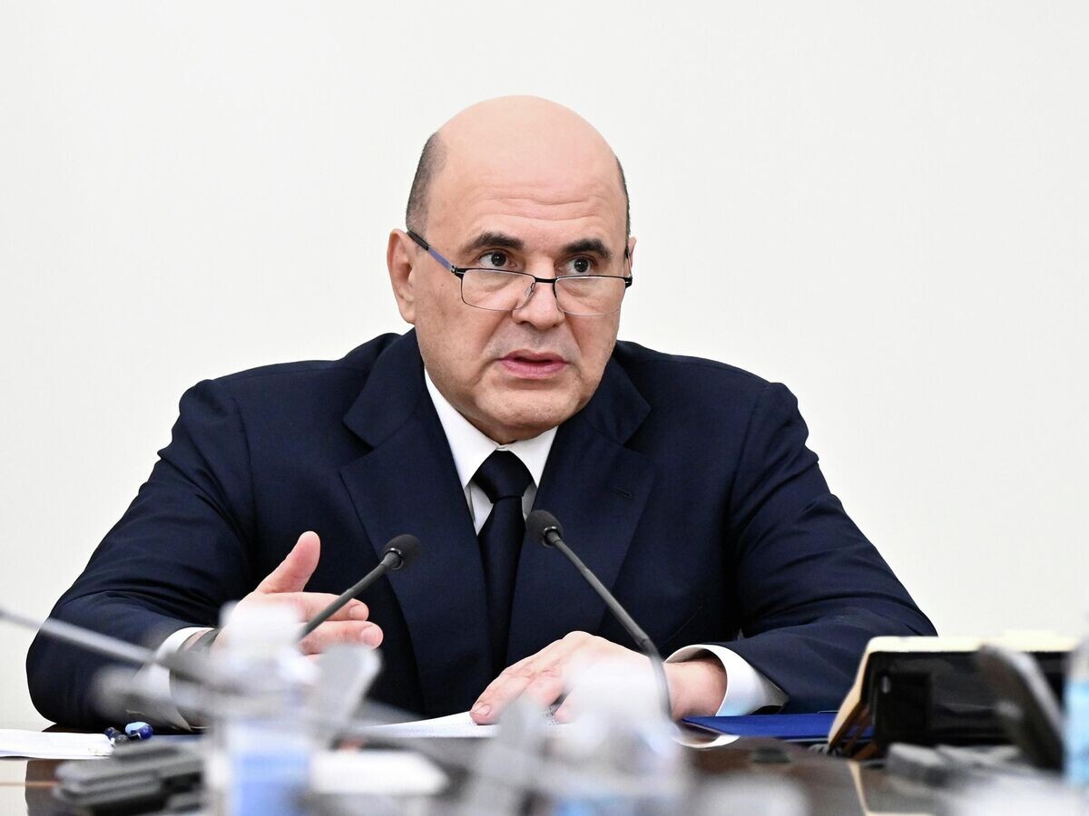    Председатель правительства РФ Михаил Мишустин проводит совещание с вице-премьерами© РИА Новости / POOL