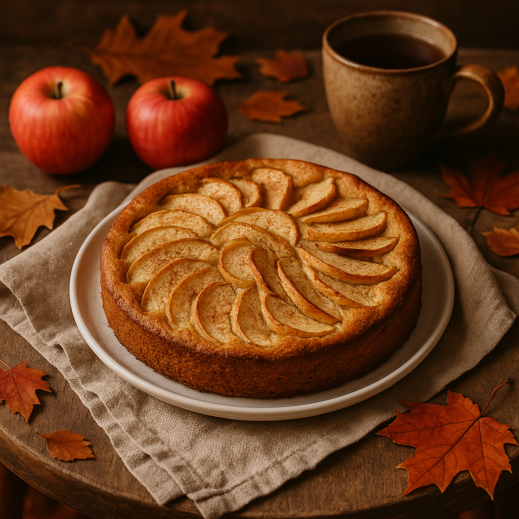 Яблочный пирог «Осенний аромат»