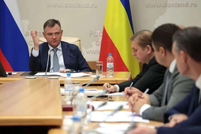 Юрий Слюсарь продолжает формировать новый состав донского правительства // Фото: пресс-служба правительства Ростовской области