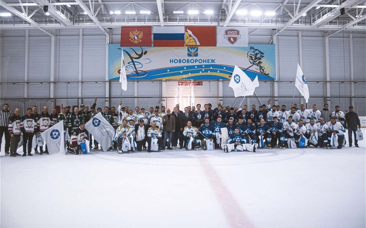    Нововоронежская АЭС во второй раз стала победителем Кубка по хоккею «Атомная шайба» Фото – Валентина Марченко