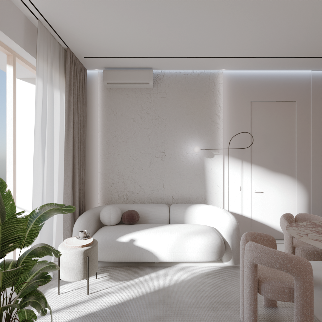 Дизай гостиной от нашей студии ZubkoStudio