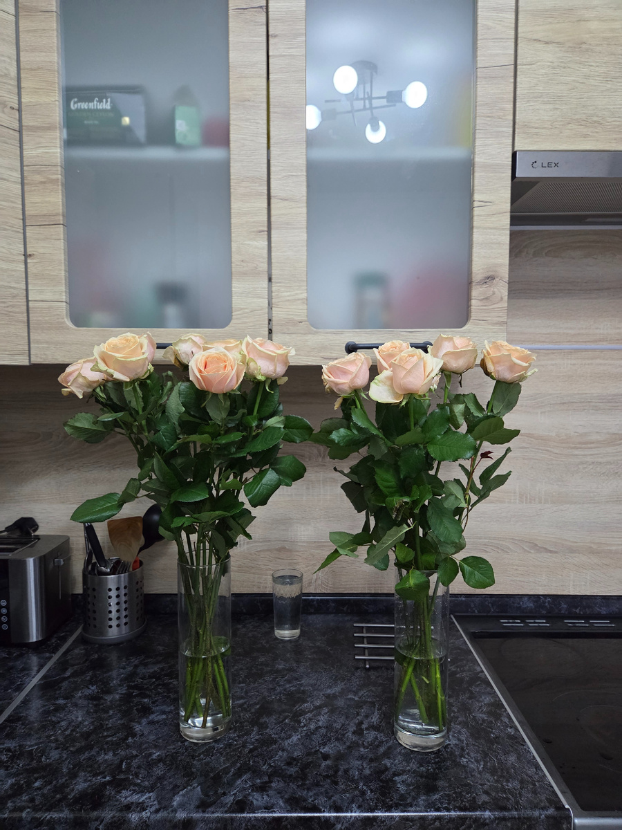 Остатки былой роскоши от букета 