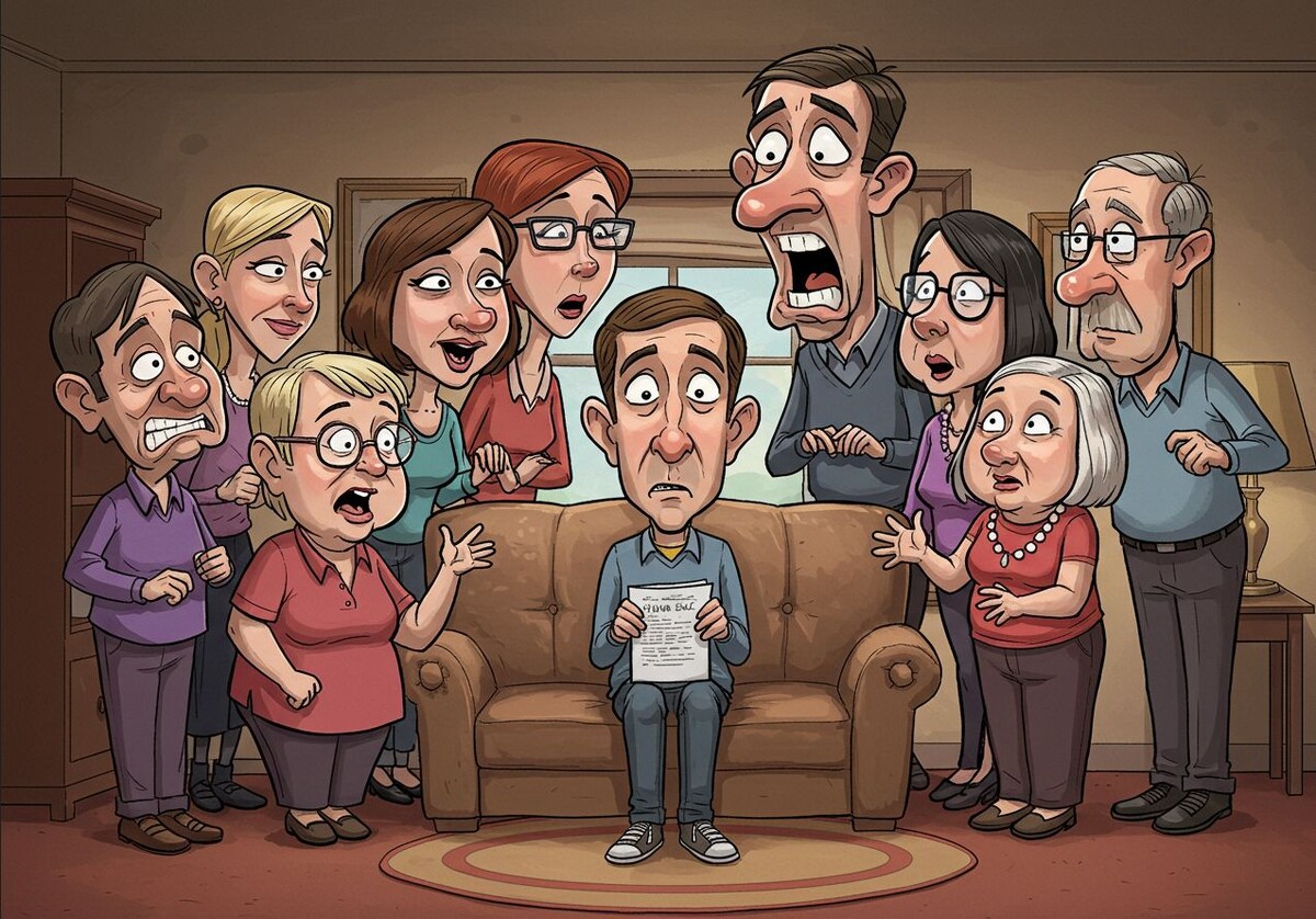 Молчание - сила адвоката! Рисунок автора