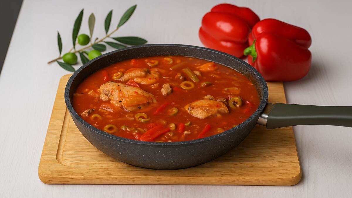 Курица по-испански в моем исполнении