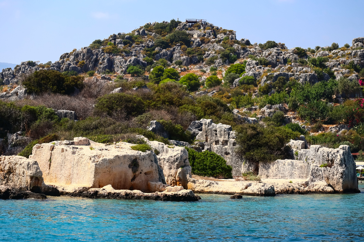 Остров Кекова. Турция. Фото автора - Татьяна Фомичева.