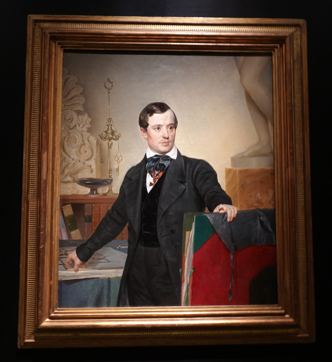 Портрет Александра Брюллова работы Карла Брюллова