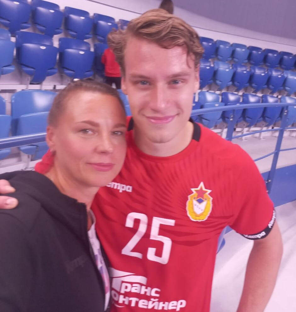    С мамой Наталией Викторовной