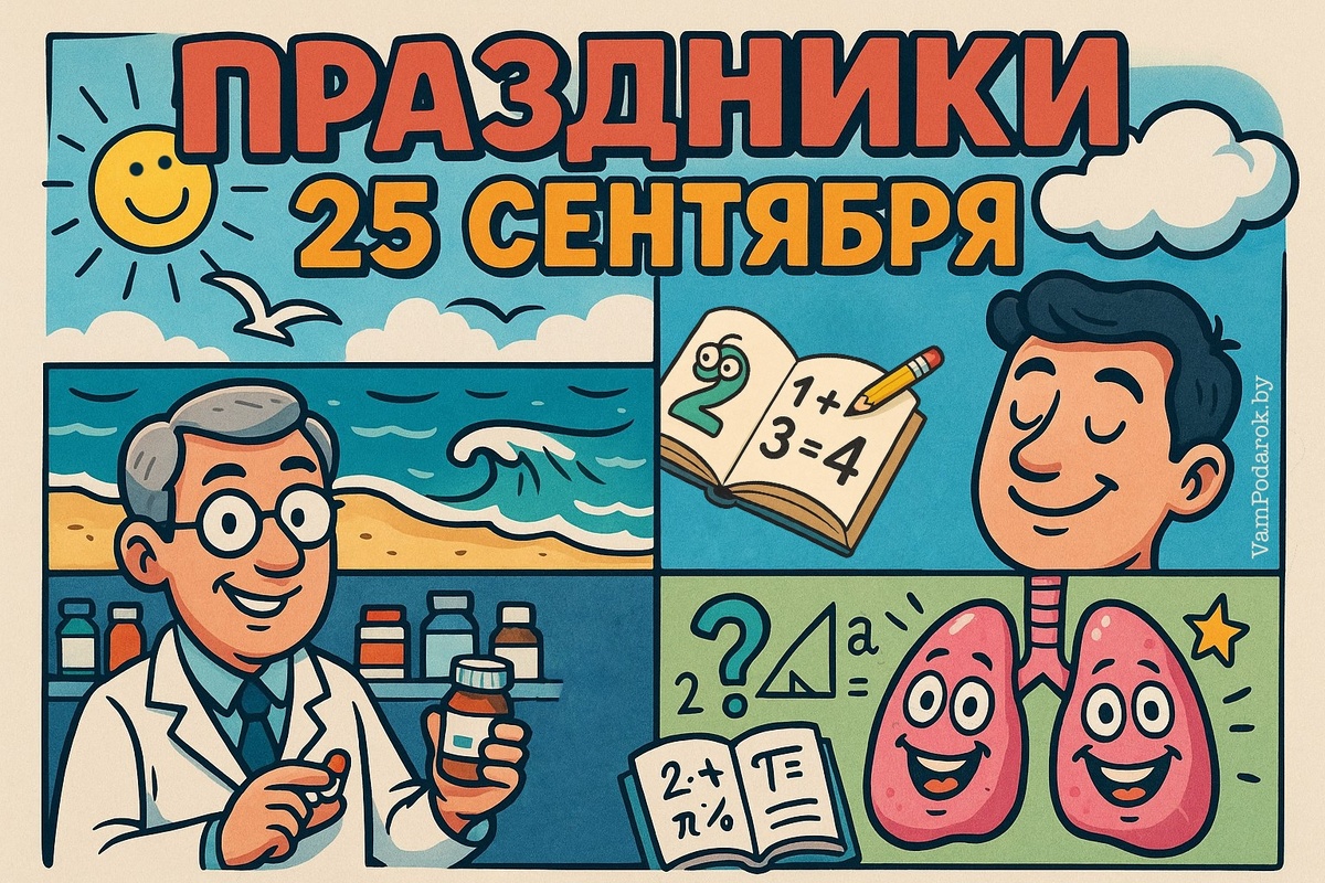 Праздники 25 сентября 2025 года