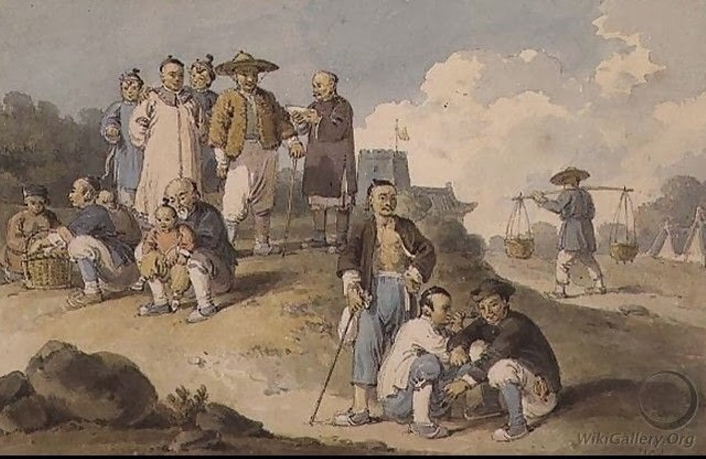 Иллюстрация. Китай XVIII в.
