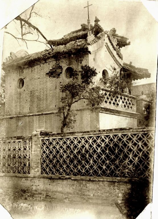 Колокольня в Наньгуань. Фото 1898 г. из Великобритании