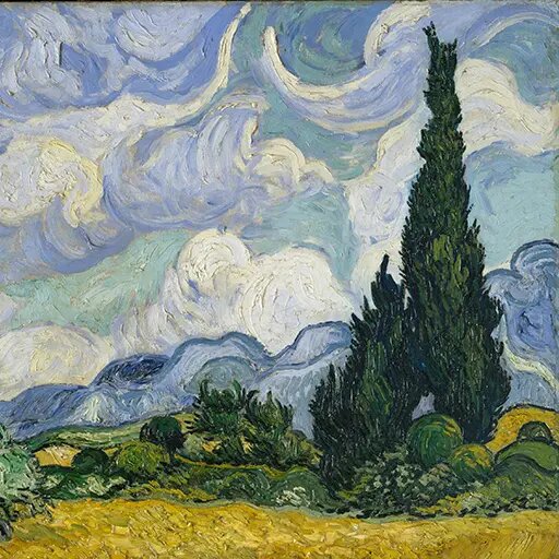   Кипарисы Ван Гога Наталья Андросенкова