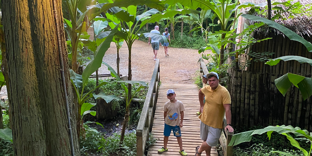 Банановая роща возле Батуми, где Грузия становится тропической