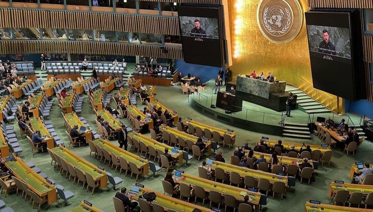    Фото: скриншот трансляции ООН