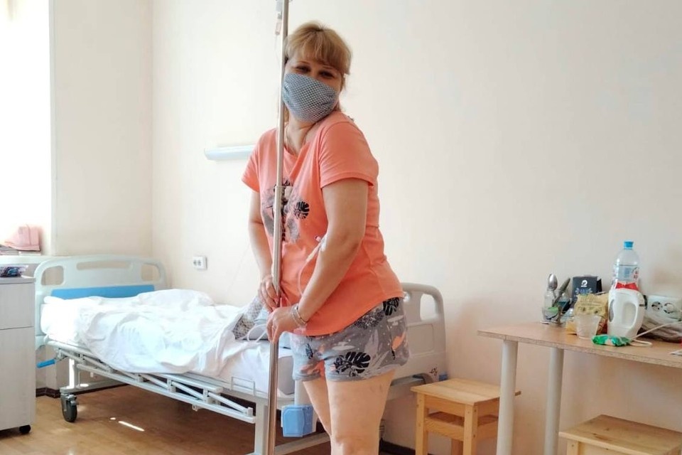   Теперь у женщины назначена пожизненная химиотерапия. Фото: предоставлено Оксаной.