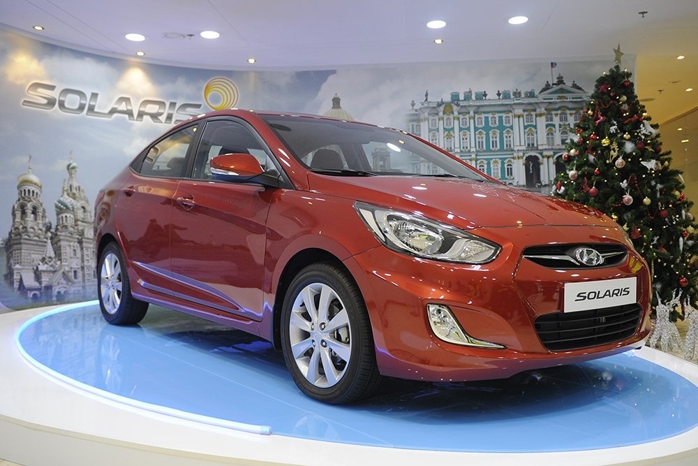    Hyundai Solaris. / Руслан Шамуков/ТАСС