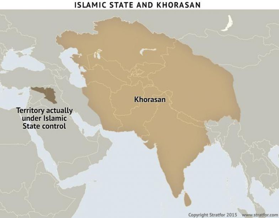 ВХ видит в составе своей «провинции» Афганистан, Пакистан, Таджикистан, Узбекистан, Кыргызстан, Туркменистан, Казахстан, Непал, Шри Ланку, почти всю Индию, восток Ирана, Синьцзян и Тибет в Китае