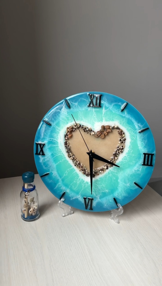 Чудесные часы! Работа ученицы с курса