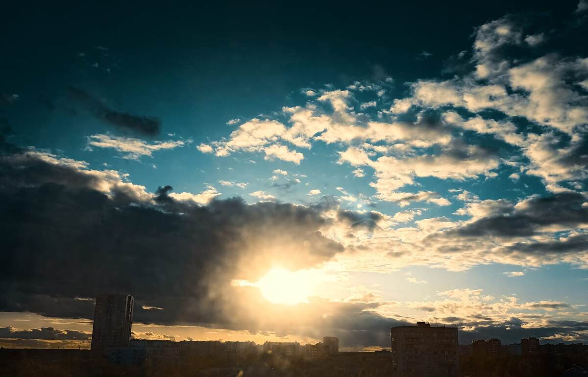 Вот такая туча в виде крокодила)) 