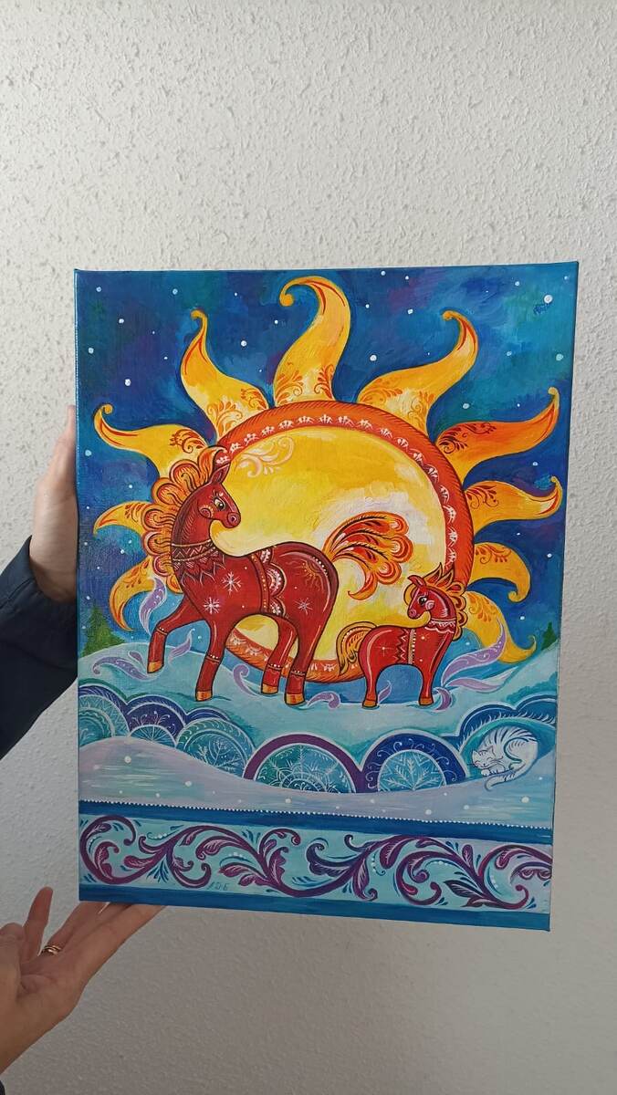 Кони готовы и рвутся в бой :)