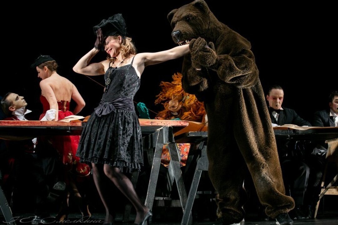    Спектакль «Макбет.Кино» Фото: Изображение предоставлено Собака.ru Театром Ленсовета