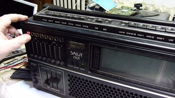 САЛЮТ 001 неисправности