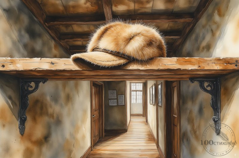 Шапка из овчины