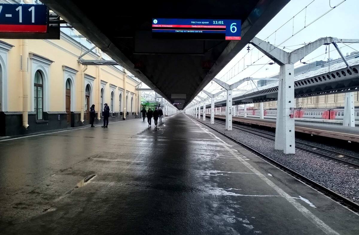 Санкт-Петербург. Московский вокзал